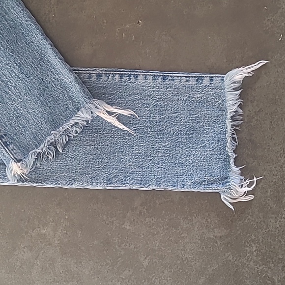 MADEWELL 'THE PERFECT VINTAGE' TALL FRAYED HEM JEANS - Picture 7 of 14